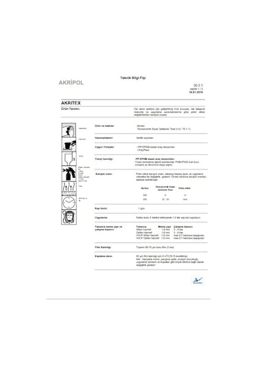 Akzonobel Kemipol Akritex 1K Pütürlü Siyah Tampon Boyası 1 Lt