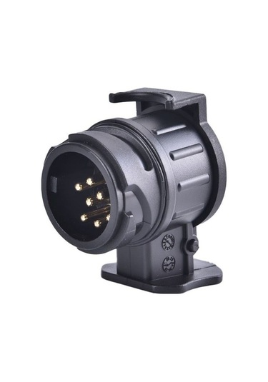 Ic 13 İla 7 Pin Konnektör Adaptörü Römork Konnektörü 12v Çekme Çubuğu Çekme