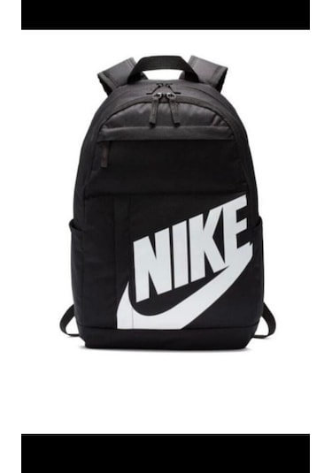 Nike Elementel Okul Sırt Çantası Siyah - Beyaz