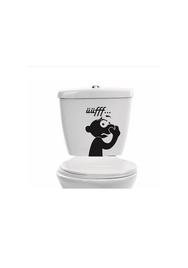 Üff Koku Klozet Rezervuar Sticker Yapıştırma Komik