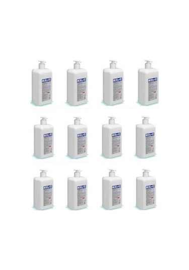 Roll Antiseptik El Cilt Antiseptiği Dezenfektanı 12 x 1 L