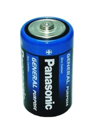 Panasonic R20Be/2Ps General Purpose Çinko Karbon Büyük Boy D Pil 24'lü