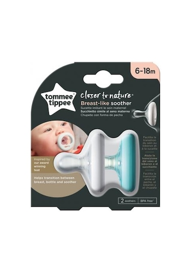 Tommee Tippee Closer To Nature 2'li Emzik 6-18 Ay