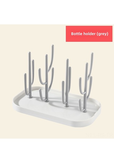 Reedark Bebek Biberon Kurutma Rafı - Çok Fonksiyonlu, Ayrılamabilir, Taşınabilir, Hijyenik Oyuncağı Ve Biberon İçin Güncellenmiş Gri Model