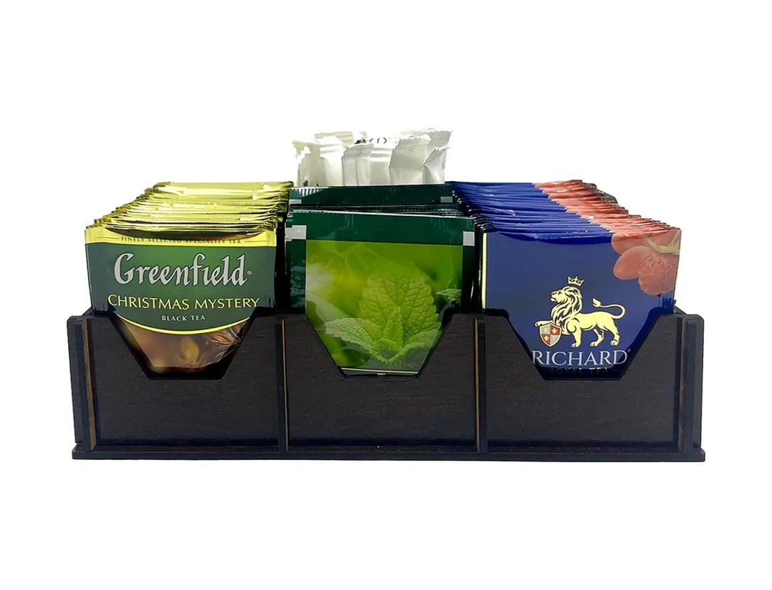 Woodm Çay Poşotları İçin Düzenleyici 280486323 Wenge