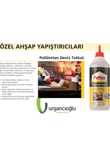 Pattex Pu Deniz Tutkalı Ahşap Yapıştırıcı 500 G