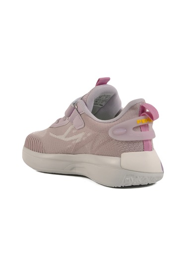 Lila Cırtlı Fileli Hafif Kız Çocuk Spor Ayakkabı 1966 F LILA
