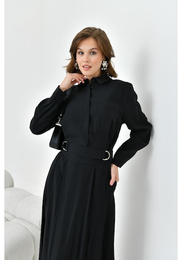 Ftz Women Kadın Modal Etekli Takım Siyah 30714-siyah Siyah