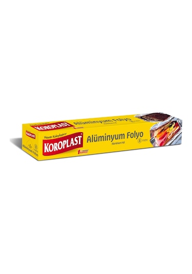 Koroplast Alüminyum Folyo 4 Paket 30 CM x 8 M