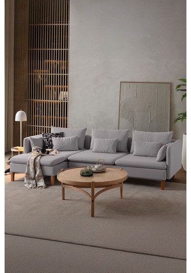 Flexy Köşe Koltuk Takımı Gri