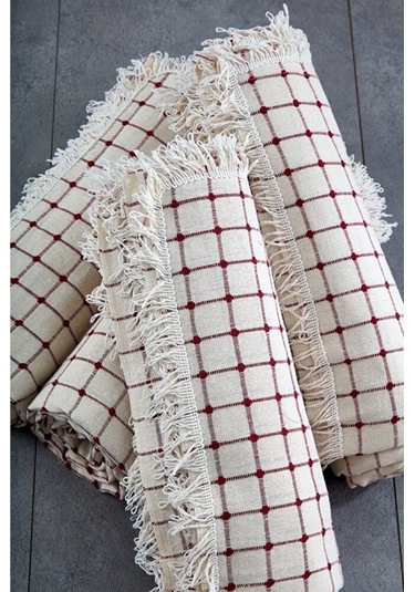 %100 Pamuklu Buldan Işi Çekyat-Koltuk Örtüsü 180 x 350