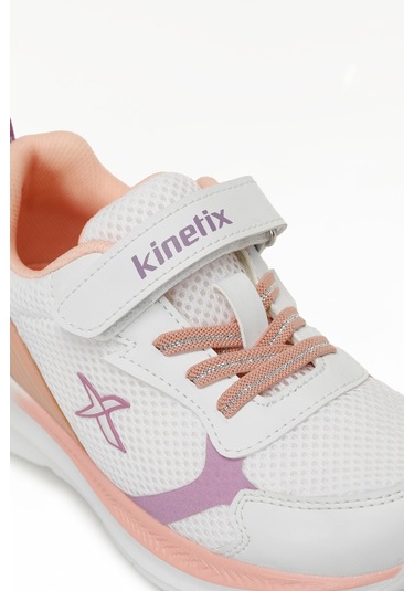 Kinetix Loks Tx F 5fx Beyaz Kız Çocuk Spor Ayakkabı Beyaz-pembe-yavruagzı Çok Renkli