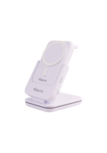 Bwlm01b Beyaz Powerbank & Stand 5-in-1, 10 000 Mah, 20 W Hızlı