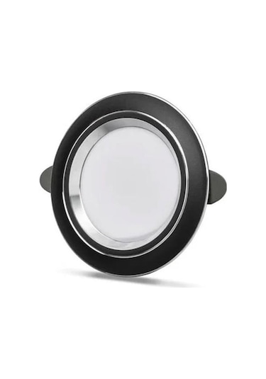 Cata Ct-5258 6w Siyah-krom Zebra Led Spot Lamba 5258