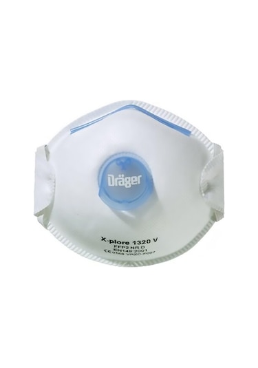 Drager 1320 Ffp2 Ventilli Toz Maskesi