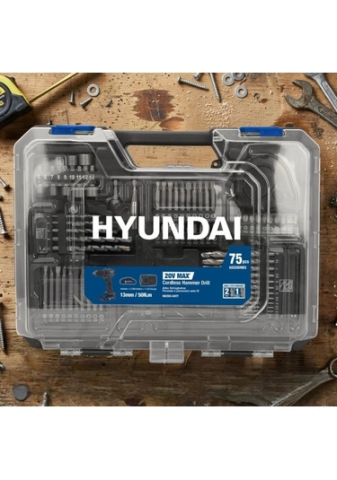 Hyundai HD20S-50TT Akülü Darbeli Matkap