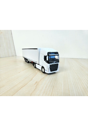 1/64 Ölçek Beyaz Volvo Fh4 Tır Maketi 25 Cm Boy