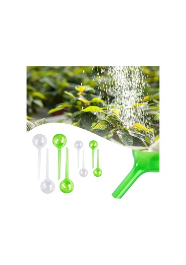 4 Büyük + 4 Küçük Bitki Sulama Globleri Kendiliğinden Sulama Globleri Bitkiler İçin Bahçe Sulama Ampulleri