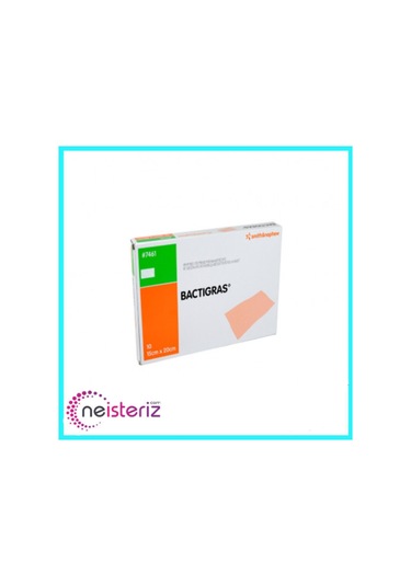 Smith&Nephew Bactigras Parafinli Antiseptik Tül Sargı Yara Bakım Örtüsü 15 x 20 CM