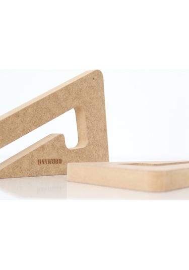 Hanwood Ahşap Laptop Standı - Laptop Yükseltici - Wls6
