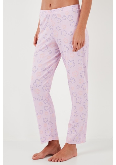 Lela Regular Fit Gömlek Yaka Kısa Kollu Bayan Pijama Takımı 65780124 Pembe
