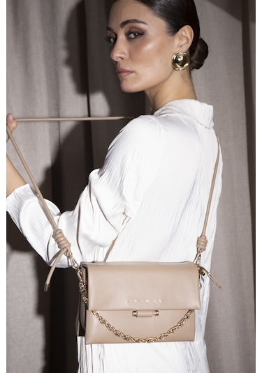 Sisley Kadın Çapraz Çantası Sly 182 Std / Ten Ten