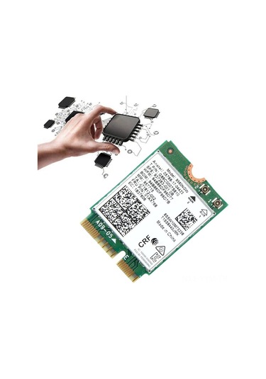 Geeksen 9560ngw İç Ortağın Çift Bantlı Kablosuz Ağ Kartı + 2 Anten İle Çift Adaptör Kablosu