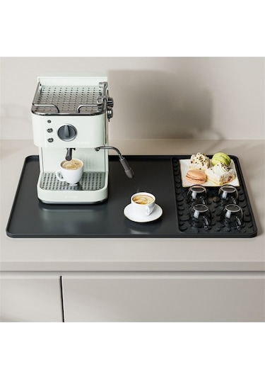 Ulzyvf Ve Siyah Siyah Matı Matı Kurutma Kahve İnç Çıkarılabilir Bulaşık Bar 15.75x23.6 Wp Siyah