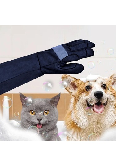 Homyl 2 Adet Bahçe Eldiveni Gül Budama İş Güvenlik Bahçesi Siyah