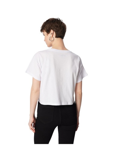 Lee Cooper Kadın T-shirt .242 Lcf 242002 Beyaz
