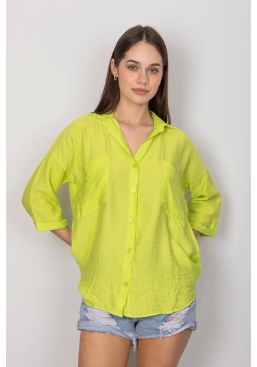 Cepli Salaş Gömlek T1010 Yeşil