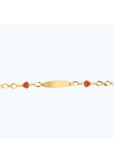 Altınbaş 22 Ayar Altın Çocuk Çilek Künye Bjrbl0010-25925 Renkli