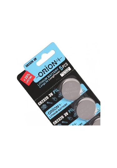 Orion CR2320 3V Lityum Düğme Pil 5'li