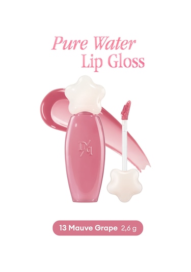 Dasique Pure Water Lip Gloss 13 Mauve Grape