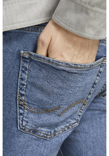 Jack & Jones Jjiglenn Jjoriginal Sq 031 Erkek Jean Lacivert