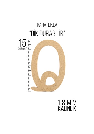 Na Neşeli Ahşap 15 Cm Ahşap Harf, Rahatlıkla Dik Durabilir, Söz, Nişan, Kutlama, Dekor, Süs Model 15cmqmm18