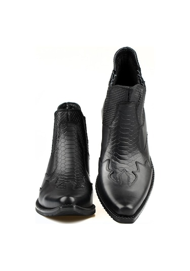 Footcourt Siyah Erkek Kovboy Bot (Coleman)