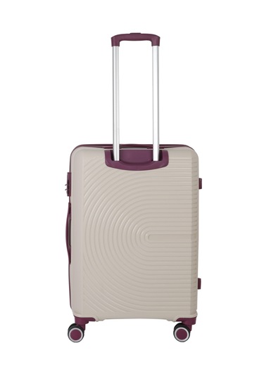 Mçs Polipropilen 4lü Valiz Seti V374 S24sy1000083-set 11148 Kemik/mürdüm