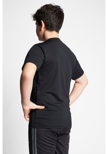 Lescon Siyah Çocuk Kısa Kollu T-Shirt 23S-3298-23N