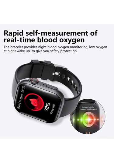 Geeroyoo 2024 Akıllı Saat F59 Spor Modları Su Geçirmez Bluetooth Saat