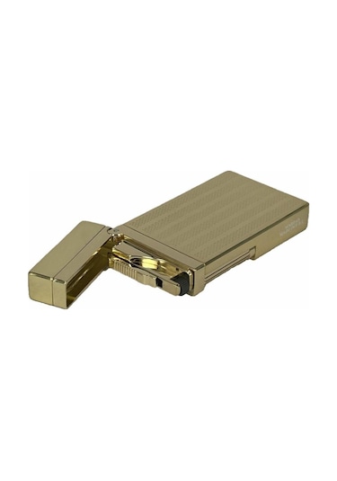 Dupont Tarz Yandan Çarklı Metal Çakmak Altın Metal