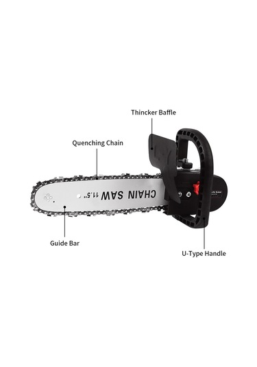 Sones Hilda Power Tool Açı Taşlama Makinesi Alt İstasyon Zincir Testere Cilalama Makinesi Testere Dönüştürücüyü Değiştirmek İçin