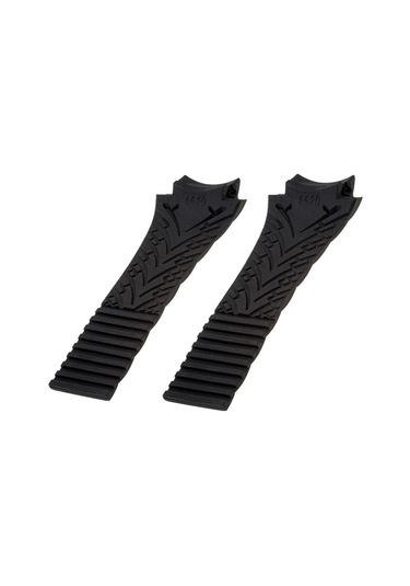 Porsche Design P6620 Model Uyumlu Silikon Saat Kordonu Siyah