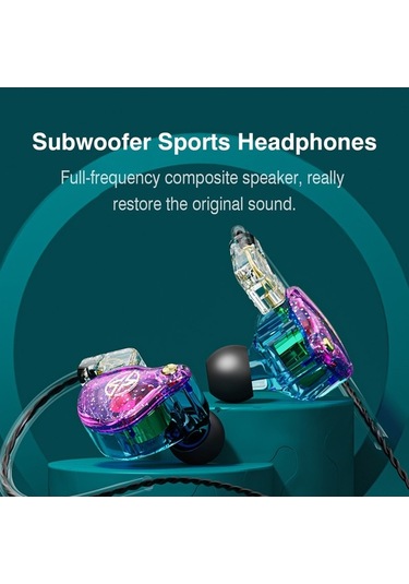 Willowhaven 3.5mm Kablolı X2 Pro Kulak İçi Kulaklık, 11mm Hoparlör, Dsp Gürültü Engelleme, Mikrofonlu Spor Bass Kulaklık Siyah X2 Pro