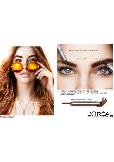 L'Oreal Paris Brow Artist Maker Kaş Kalemi 02 Cool Brunette - Açı