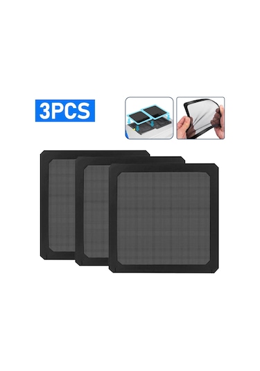 Shunmaii Manyetik Toz Filtresi 8-14cm, Bilgisayar Fanı Ve Güç Kaynağı İçin Toz Geçirmez Örgü Kapakblue Blue