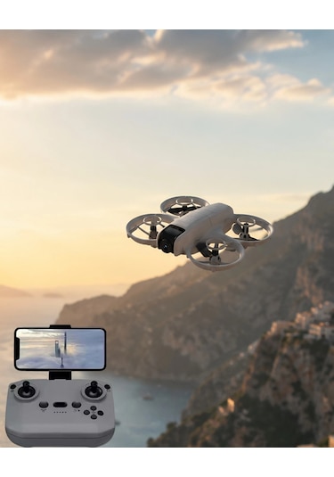 Uzaktan Kumandalı Mini Drone Hd Kamera Işıklı Tasarım