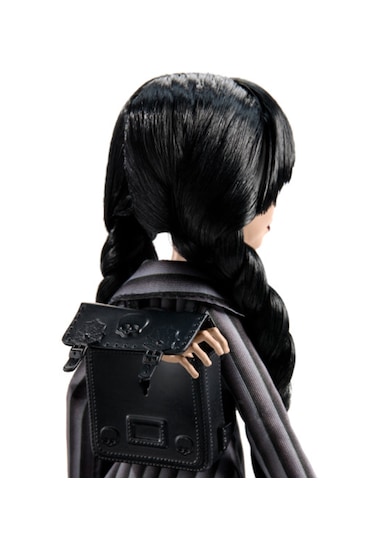 Monster High Wednesday Okul Üniformalı Bebek HXJ04