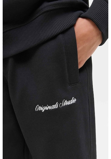 Jack & Jones Jpstkane Norrebro Sweat P Siyah Erkek Çocuk Eşofman Altı 000000000102353023 SIYAH