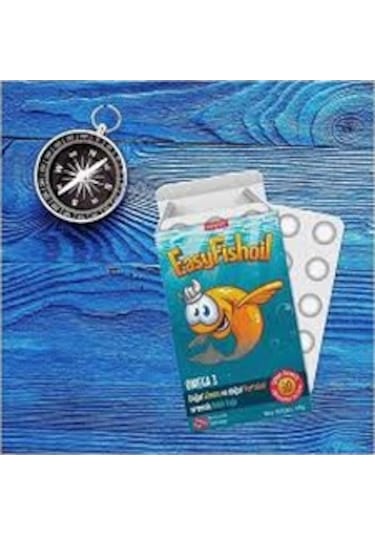 Easyfish Oil Omega 3 30Tablet Limon Ve Portakallı 2 Adet